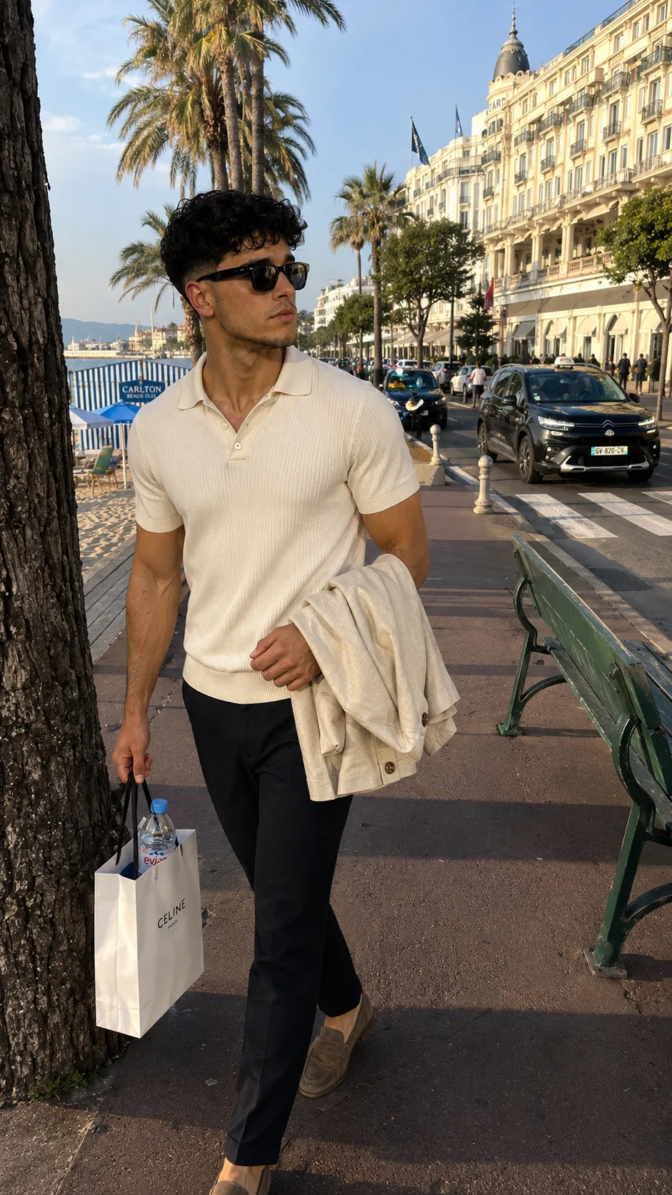 Côte d’Azur — exemple d’image générée avec le pack