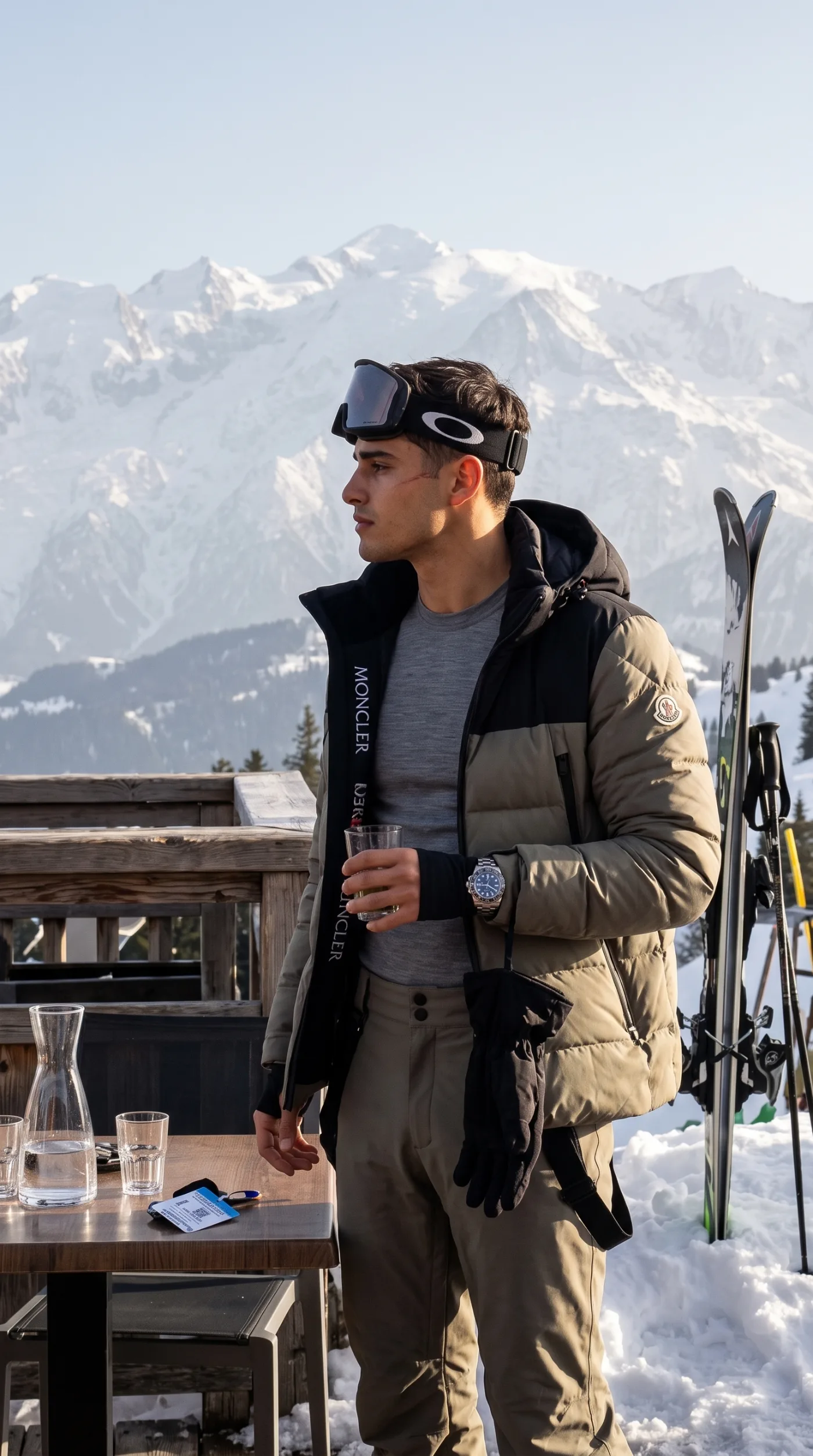 Courchevel — Hiver alpin — exemple d’image générée avec le pack